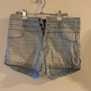 High waisted jean shorts 14 from Charlotte Russe